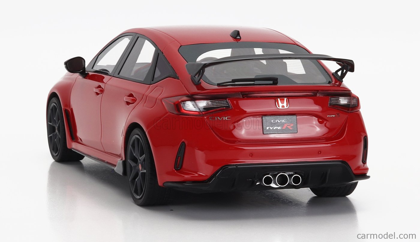 TRUESCALE TS0484 Scale 1/18 | HONDA CIVIC TYPE R RHD 2023 RED