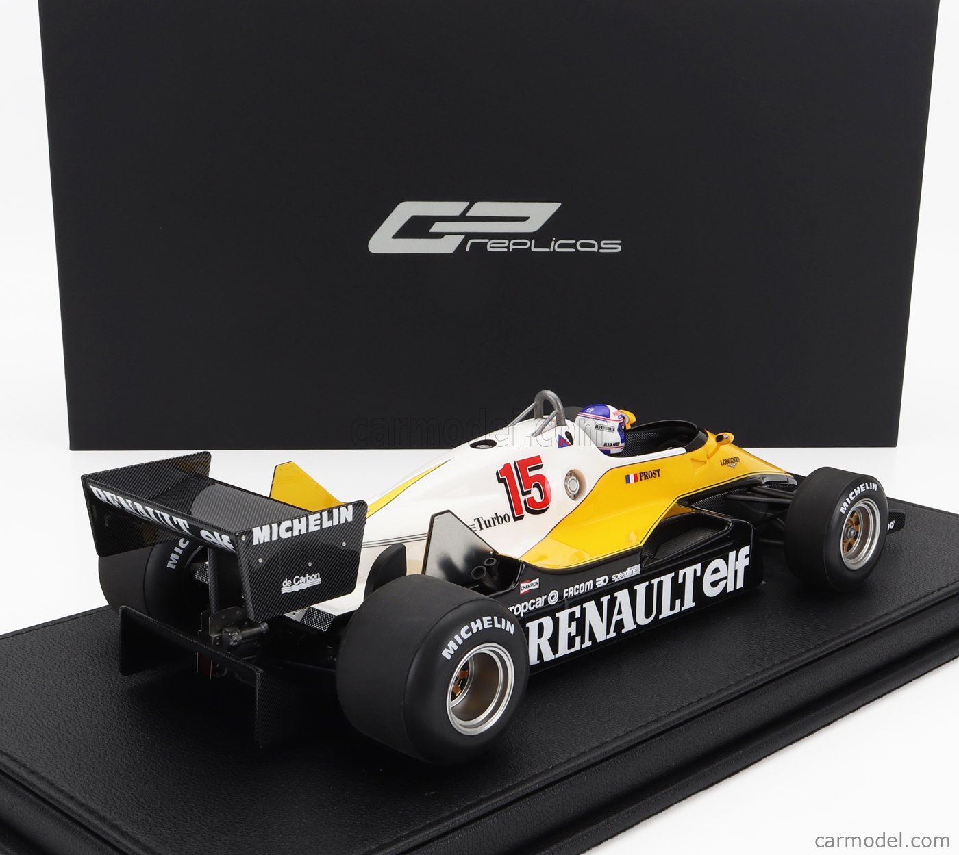 GP-REPLICAS GP143CWD Scale 1/18 | RENAULT F1 RE40 N 15 WINNER