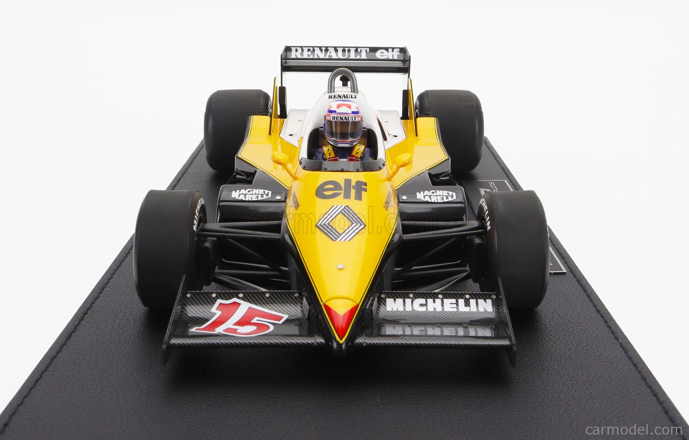 Modellino F1 GP Replicas 1/18 Renault RE40 1983 Winner British GP #15 A