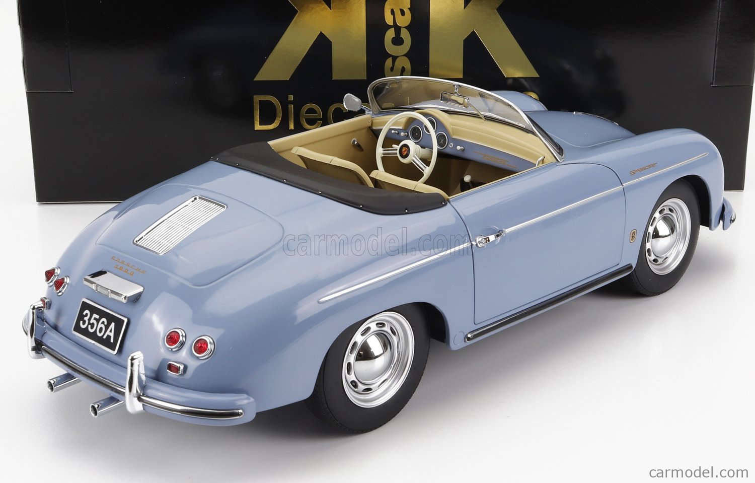 Porsche 356 A Speedster 1955 Hellblau 1/12 KK Scale
