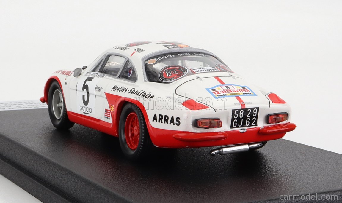 Trofeu RRbe06 - Renault Alpine A110 Rallye Ypres 1976 N°22 (1/43, Résine)