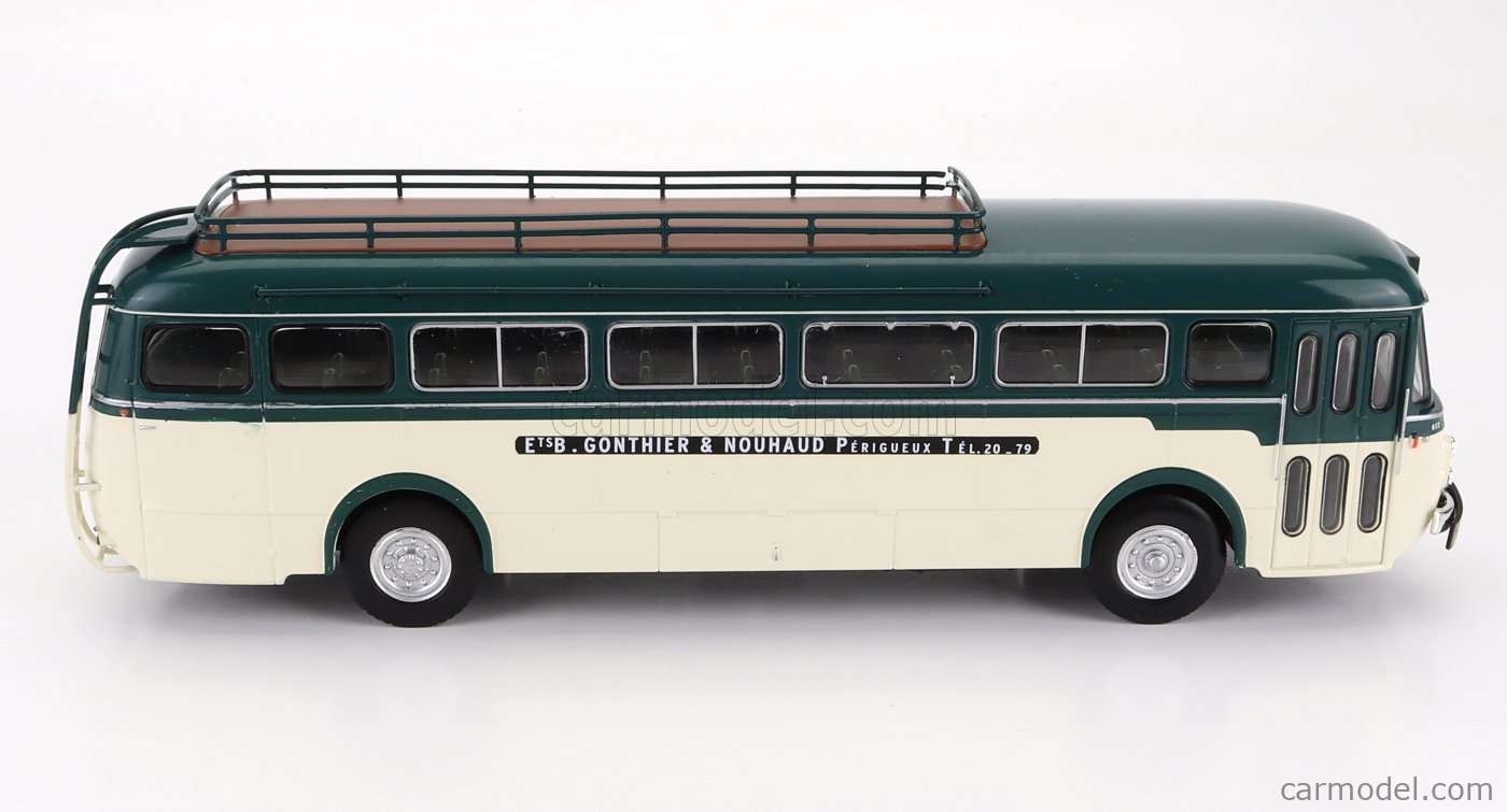 IXO 1/43 Renault R4192 Clermont Beige 1956 – Autobus Du Monde N°44 – Neuf + Blister