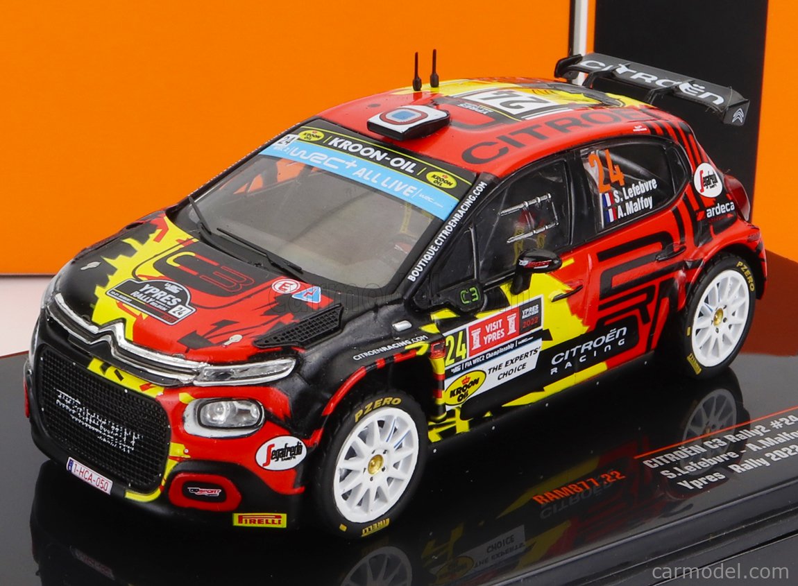 Ixo Citroën C3 Rally2 #54 – Rallye Monte-Carlo 2022 (RAM845) 1/43