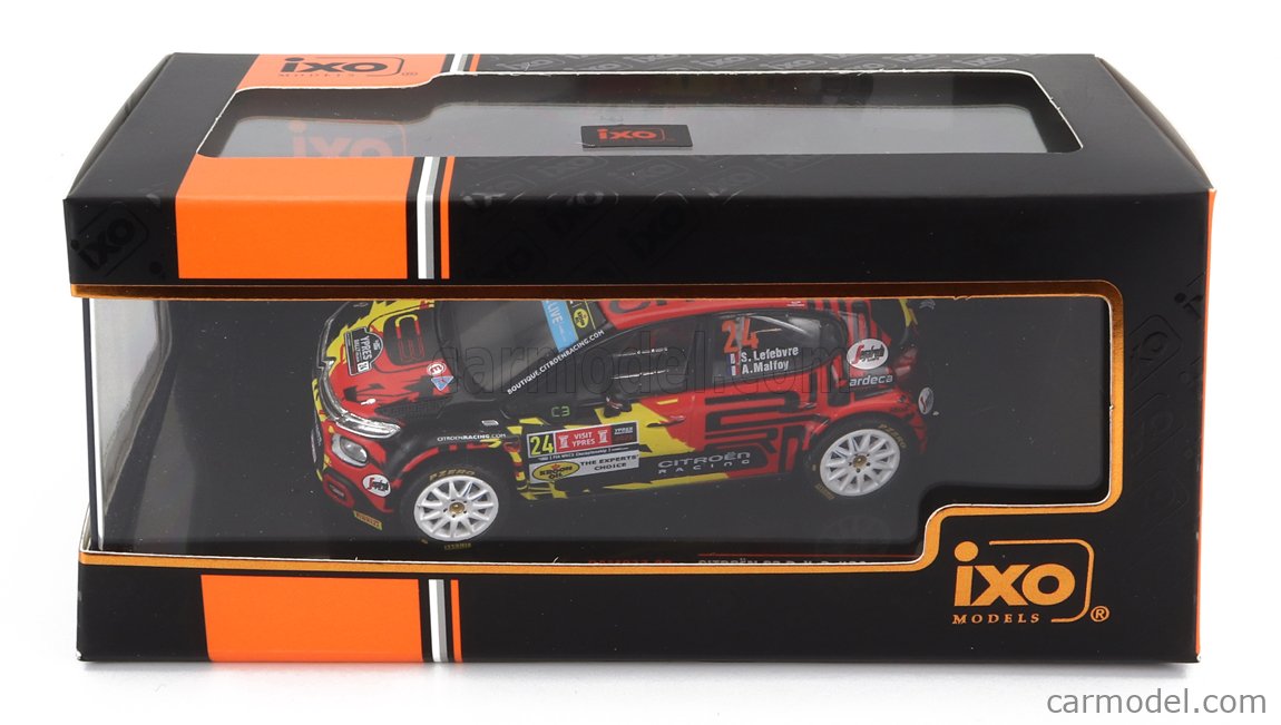IXOMODELS - CITROËN C3 Rally 2 - Modèle Réduit 1/43 De La Voiture Du Rallye Ypres 2022 N°21 - Collectionneurs
