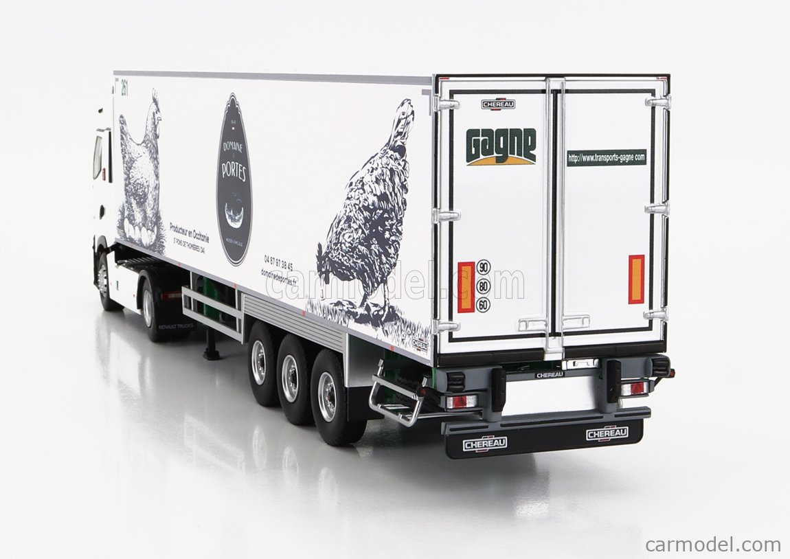 Camion Eligor 1/43 Renault T460 Semi-remorque Frigo Chéreau - Gagne 115401
