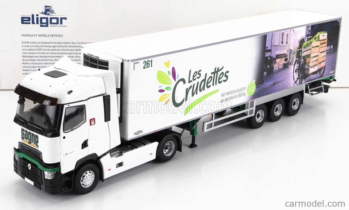 ELIGOR 117788 Echelle 1/43 | DAF XG TRUCK SEMI-FRIGO G.T.A. TRANSPORTS