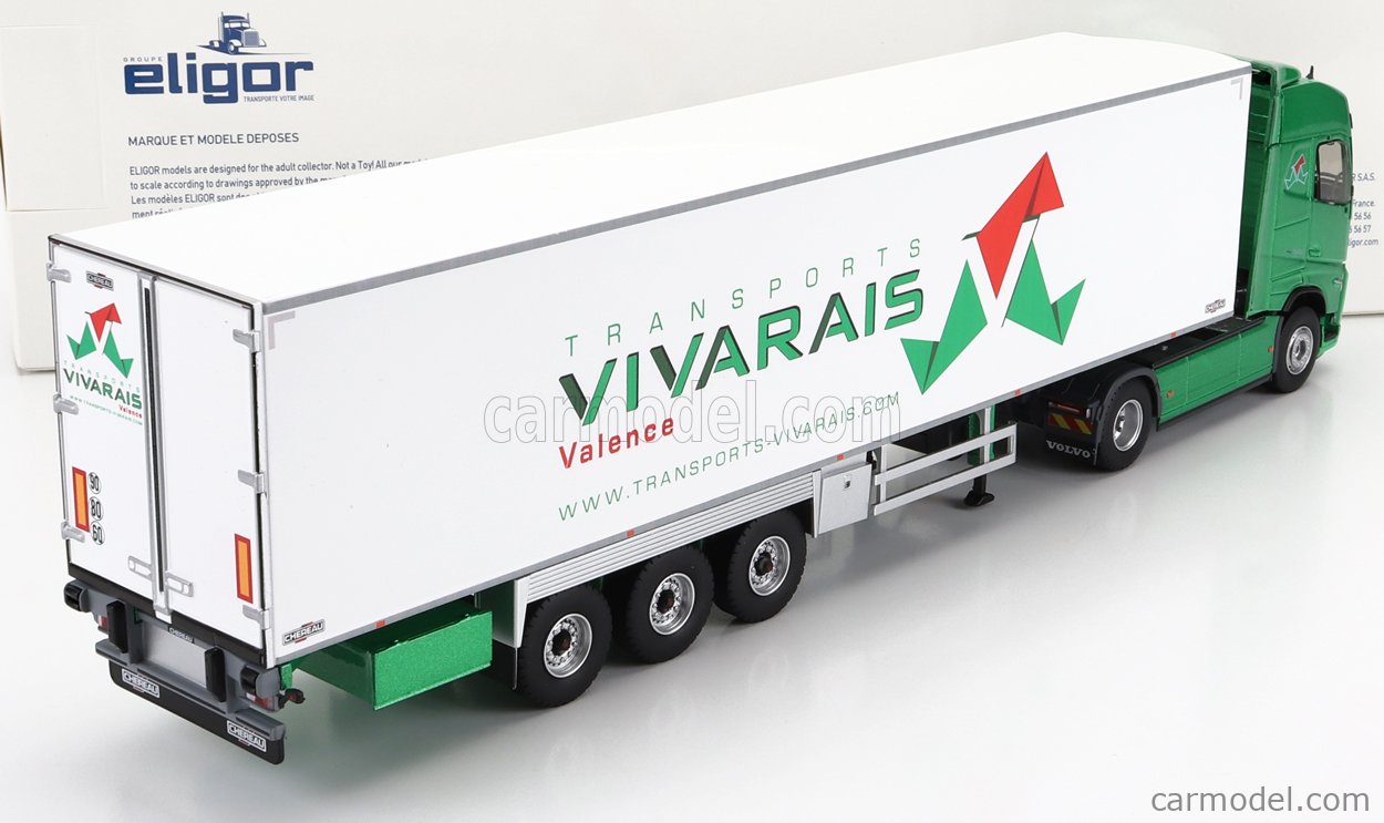 Eligor 1/43 Volvo F10 Transports Interlégumes Frigo (réf. 114697) - édition Limitée Rare