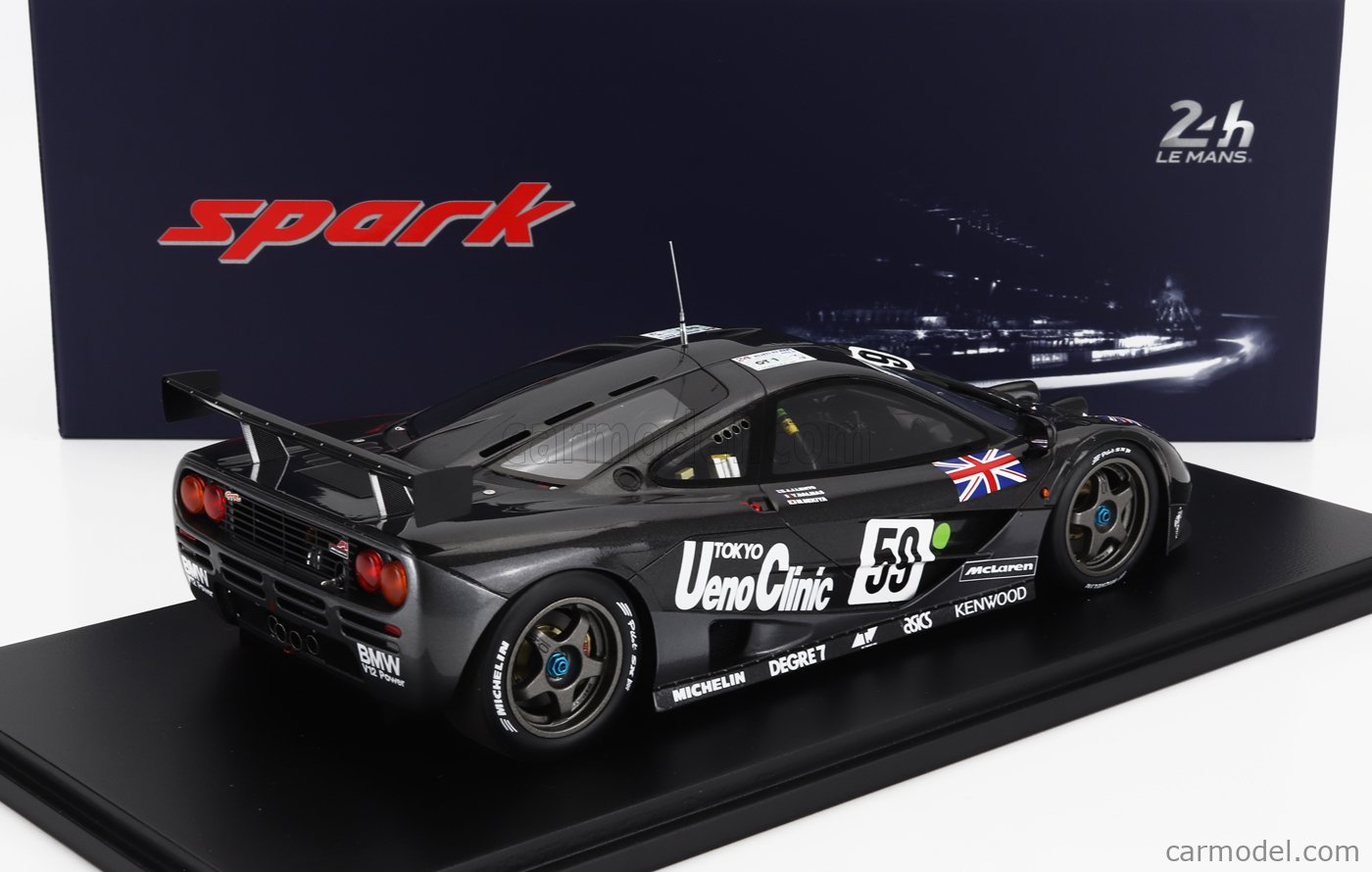 ミニチャンプス　希少　McLaren F1 GTR LM　ディーラーモデル 1/12 TSM Model 1995 McLaren F1 GTR #59 Le Mans 24 Hrs Winner