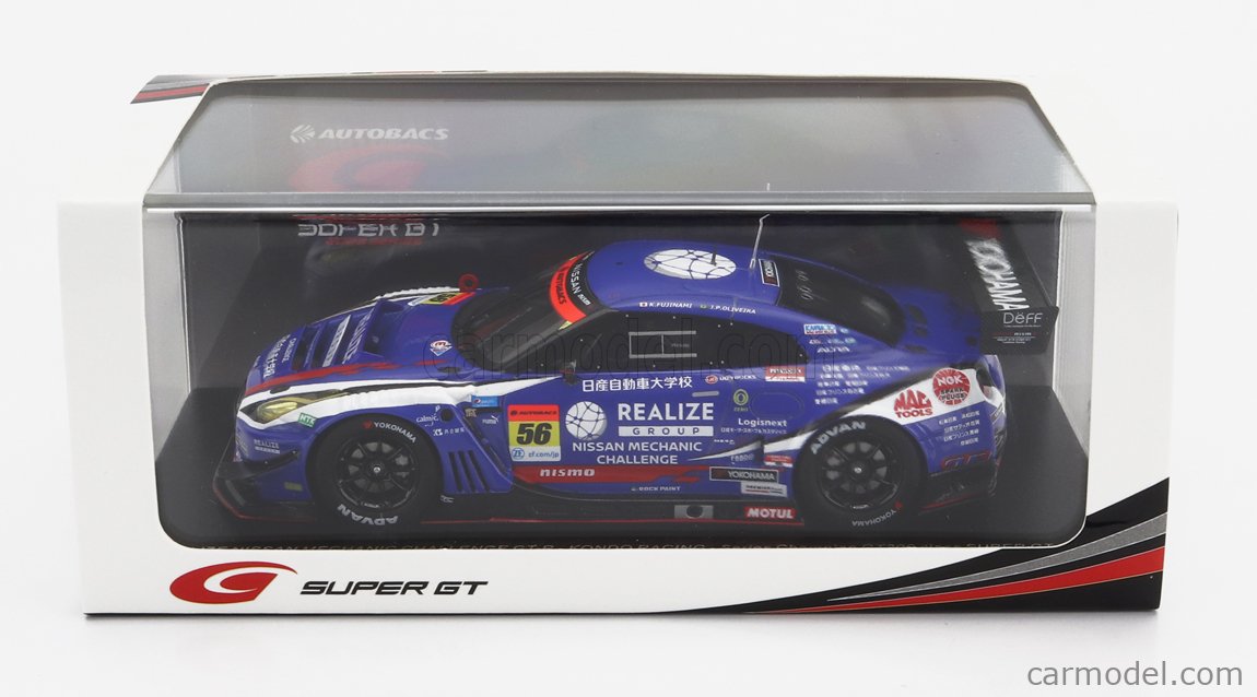 SPARK-MODEL SGT050 Scale 1/43 | NISSAN GT-R TEAM REALIZE NISSAN KONDO ...