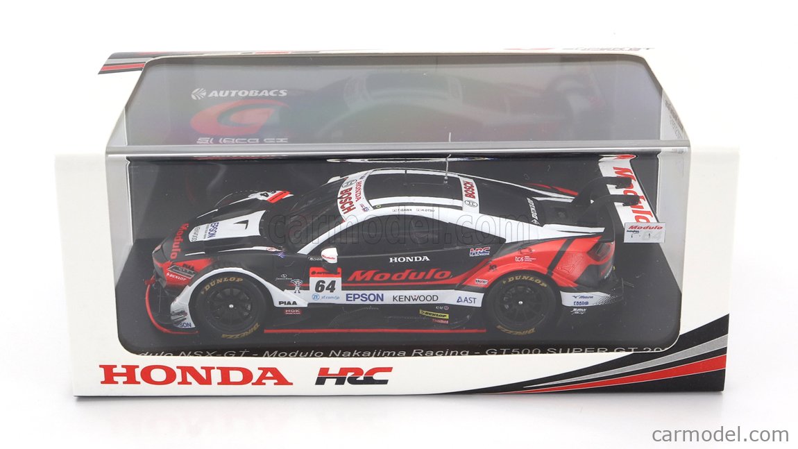 SPARK-MODEL SGT034 Scale 1/43 | HONDA NSX-GT TEAM MODULO