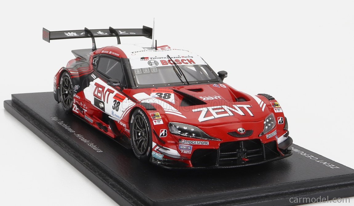 TOYOTA - SUPRA GR TEAM ZENT CERUMO N 38 GT500 CLASS SUPER GT 2022  Y.TACHIKAWA - H.ISHIURA