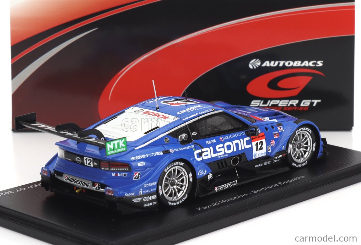 SPARK-MODEL SGT021 Scale 1/43 | NISSAN GT-R TEAM CALSONIC IMPUL Z N 12 ...