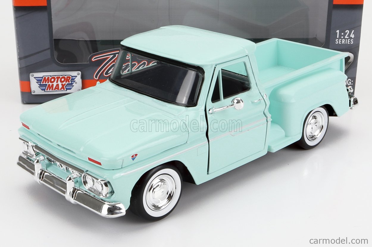 MOTORMAX 79379GN Masstab 1/24 GMC C1000 PICKUP 1966 LIGHT GREEN