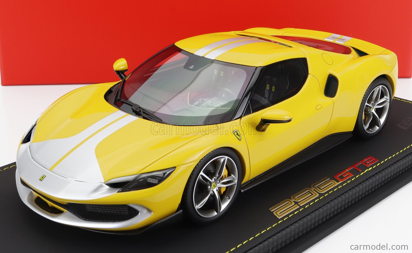 thumbnail image 2 of BBR Models 1:64 Ferrari 296 GTB Assetto Fiorano – Rosso Corsa Red Diecast, 2024 2 of 5
