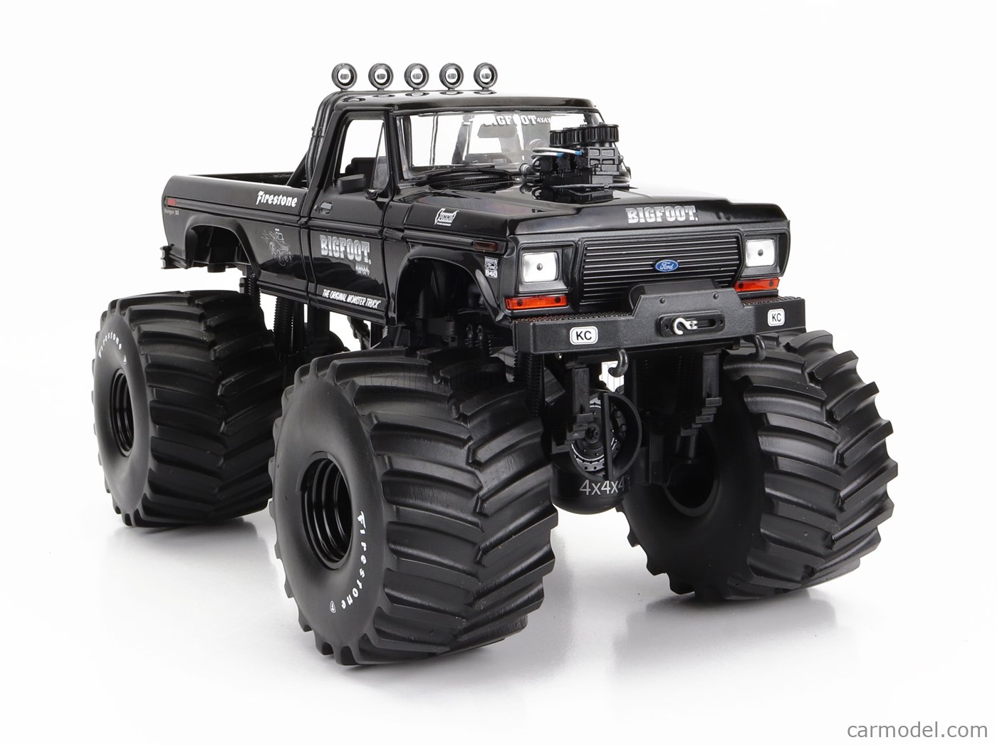 Greenlight Scale Ford Usa F Pick Up Bigfoot Monster Truck Black