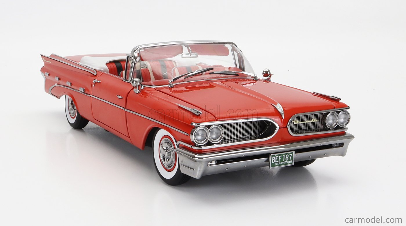 Sunstar Pontiac Bonneville Convertible 1959, échelle 1/18, Neuve, Modèle Open