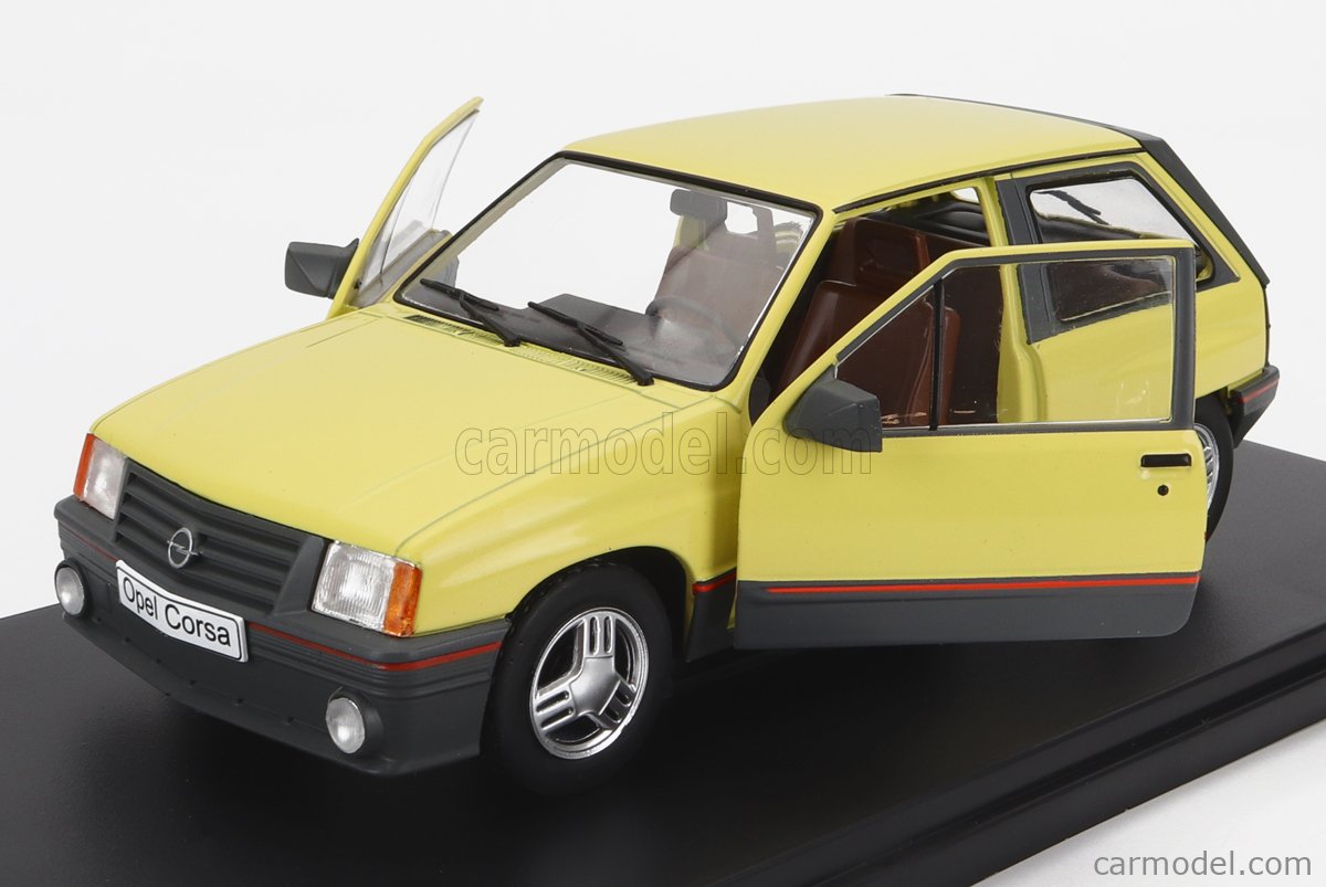 EDICOLA AB24P017 Scale 1/24 OPEL CORSA 1.3 SR 1983 YELLOW BLACK