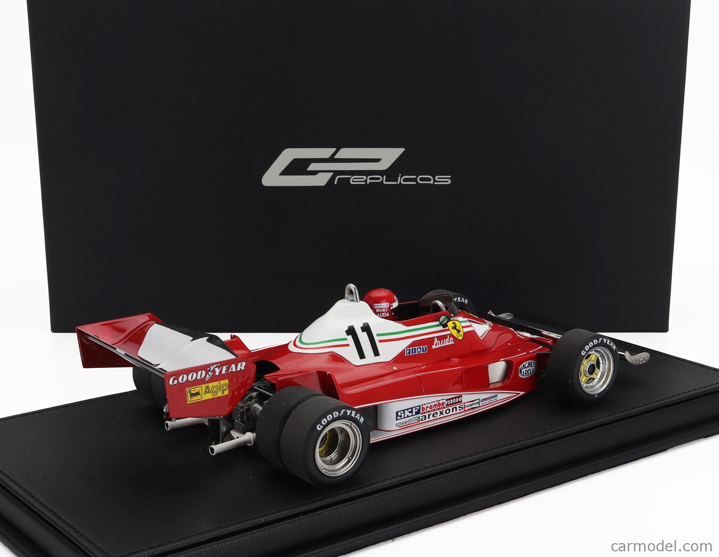 自動車 1/18GPC97SC1 Ferrari312T&312T4 GP Replicas 1:18 Niki Lauda Ferrari 312T2 Six Wheels #11