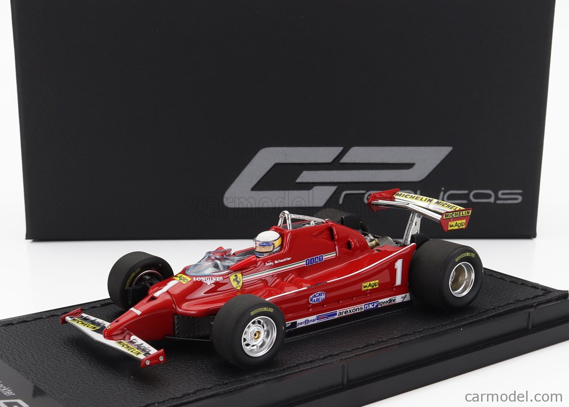 FERRARI - F1 126C N 1 SEASON (with pilot figure) 1980 JODY SCHECKTER