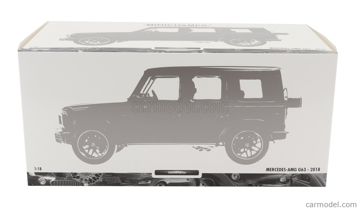 Minichamps 1/18 Scale 110 037066 - 2018 Mercedes AMG G63 - Met Green