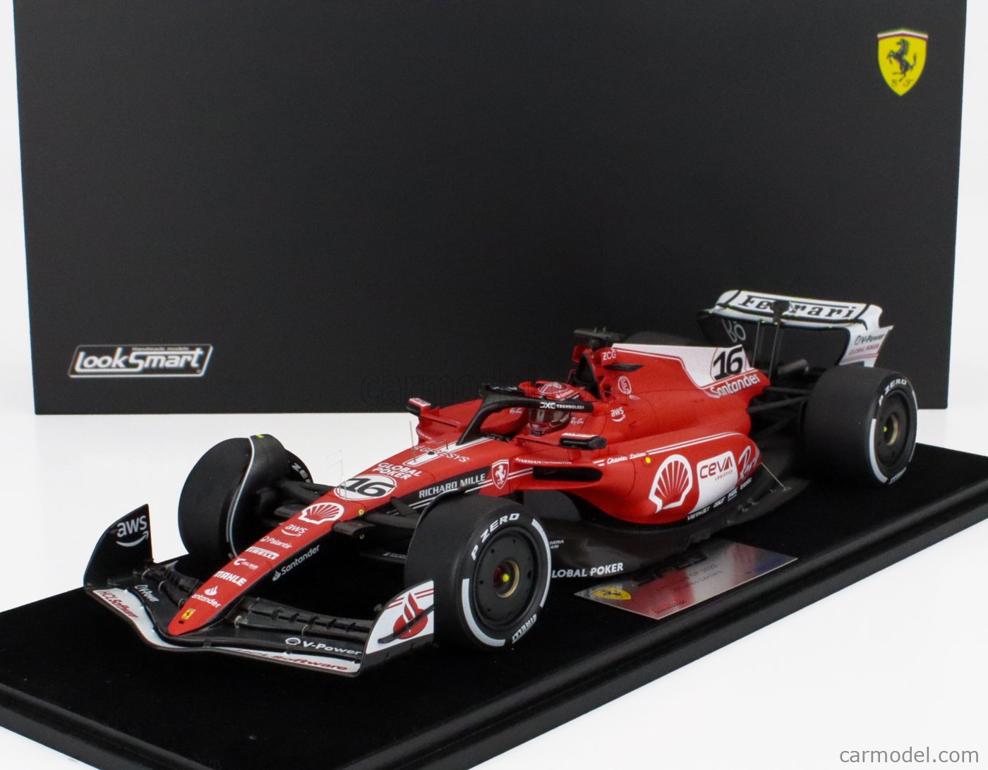 ルックスマートFerrari sf-23 ラスベガスgp ルクレール Ferrari SF-23 Charles Leclerc Las Vegas Grand Prix 2023 1:43