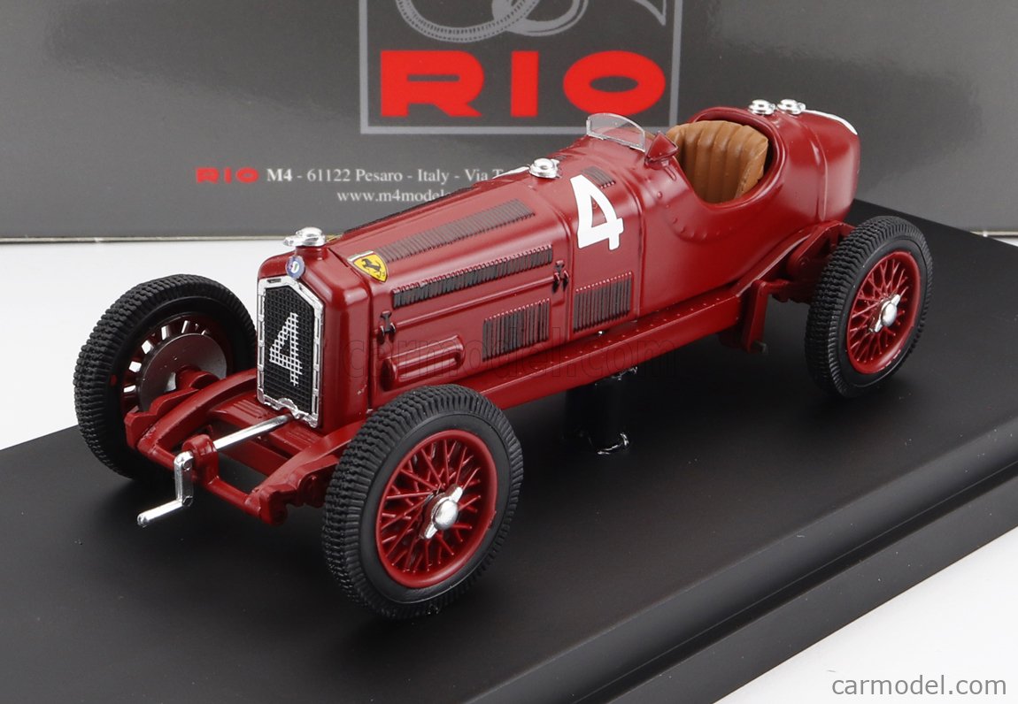 Rio 1/43 アルファロメオ P3 TIPO B Circuito di Modena 1934 2位入賞