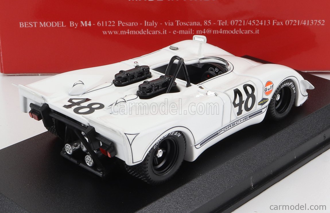 PORSCHE - 908/02 FLUNDER SPIDER N 48 2nd 12h SEBRING 1970 STEVE McQUEEN -  P.REVSON