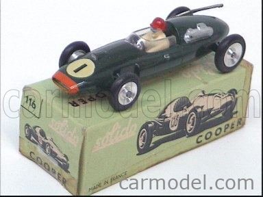 SOLIDO 116. Cooper 1500 cm3. Série 100. Made in France. 1/43. Années 60