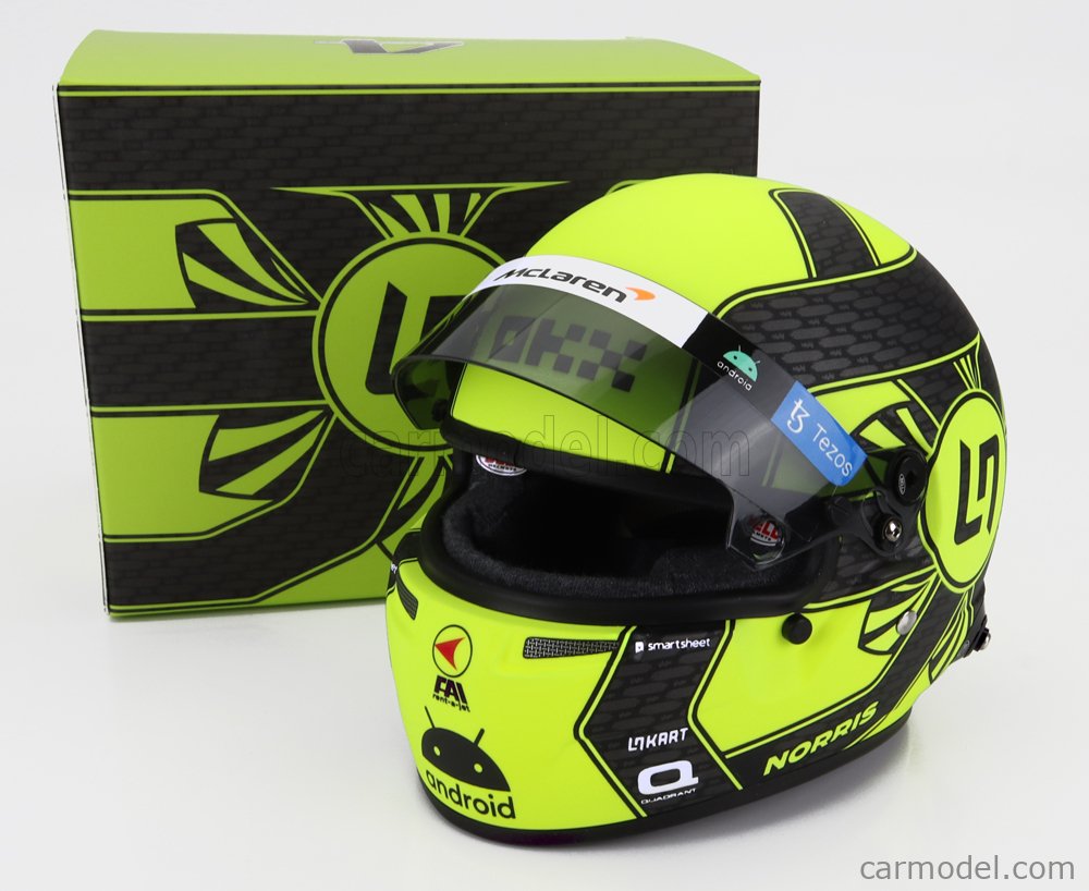 MINI HELMET 4100227 Scale 1/2 BELL HELMET F1 CASCO HELMET McLAREN