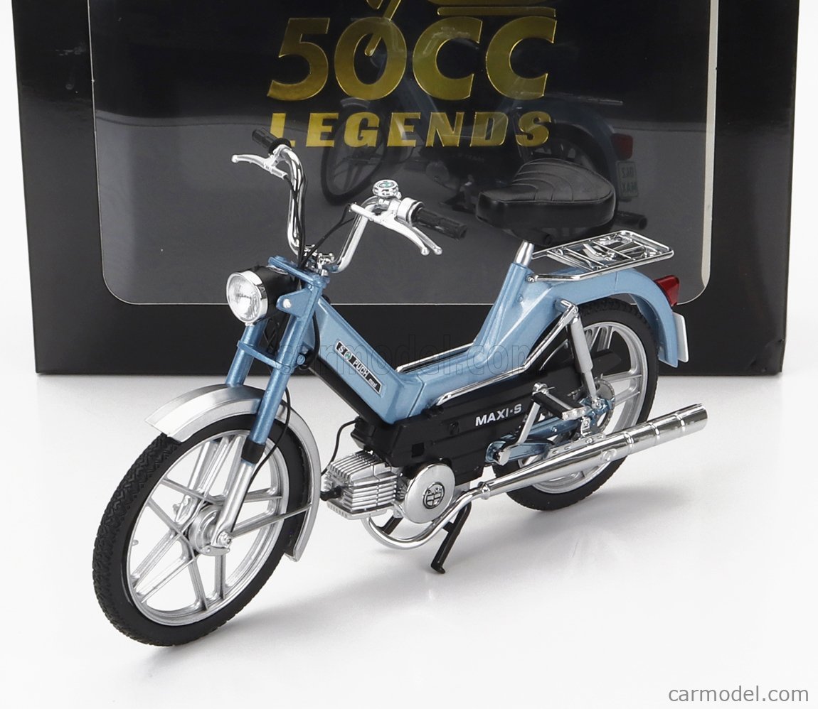 1974 Ciclomotor Puch Maxi S Roja Metalizada 1:10 50CC Legends 10041