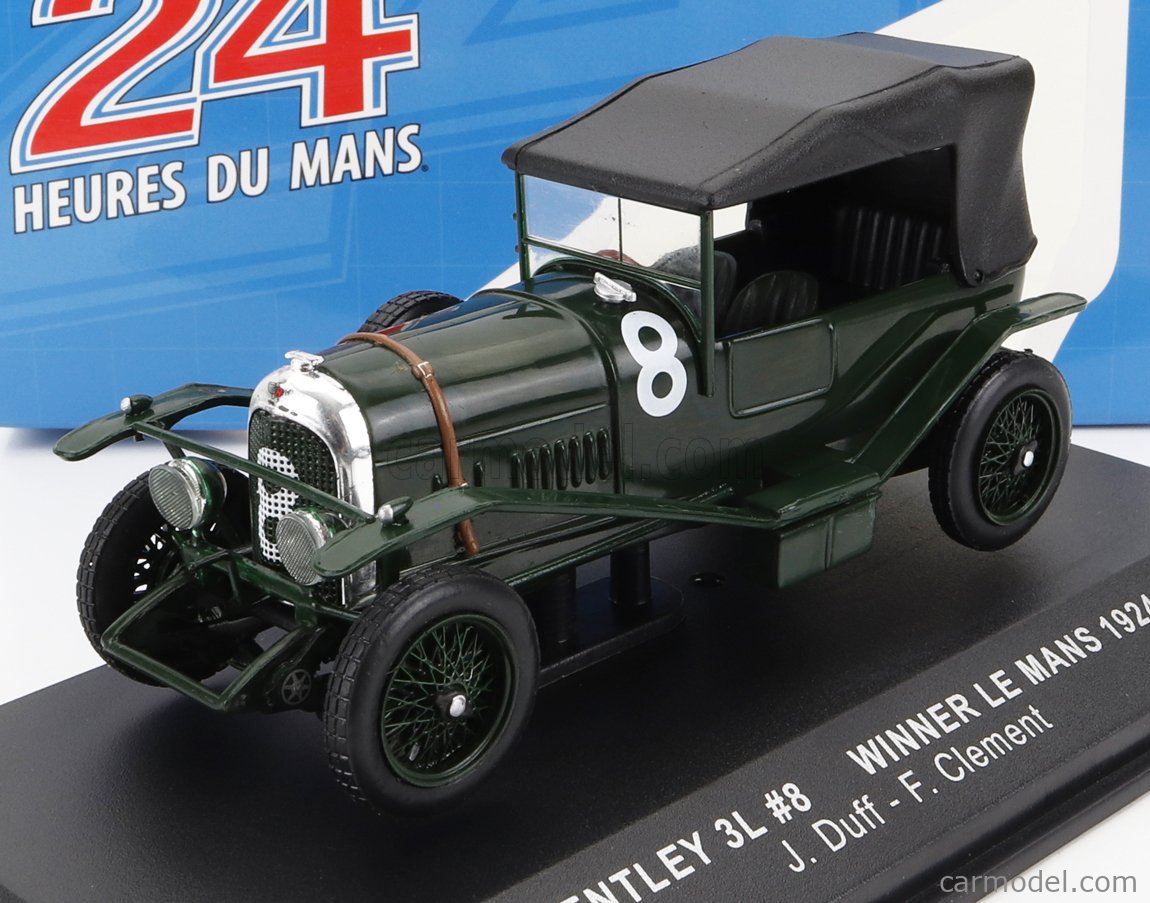 BENTLEY - 3-LITRE 3.0L TEAM BENTLEY MOTORS LIMITED N 8 WINNER 24h LE MANS  1924 J.DUFF - F.CLEMENT