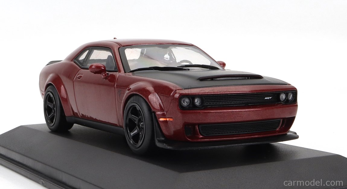 SOLIDO 4310304 Echelle 1/43  DODGE CHALLENGER SRT HELLCAT COUPE 2020 RED
