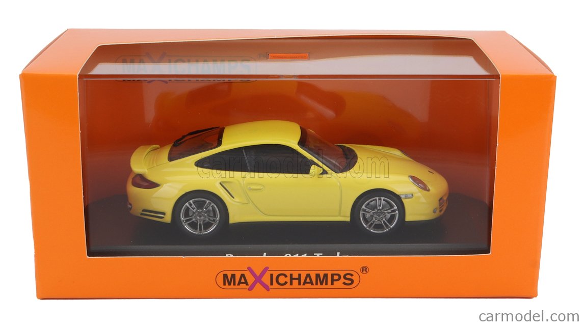 Minichamps 940069010 - Porsche 911 Turbo 2009 Jaune - échelle 1/43 - Prévendu (neuf)