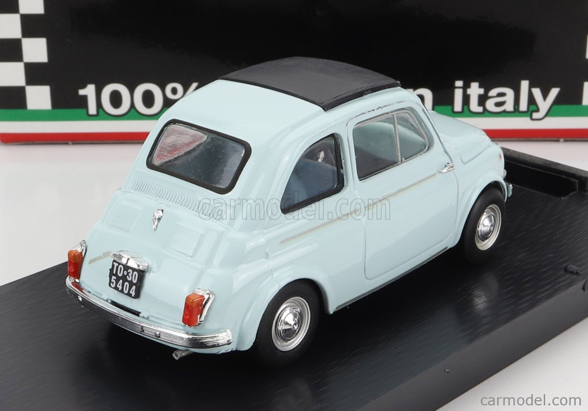 Modèle Réduit Brumm - Fiat 500B Poste & Télécom 1946-1949 - Échelle 1:43 - Boîte D'origine - Occasion Bon état