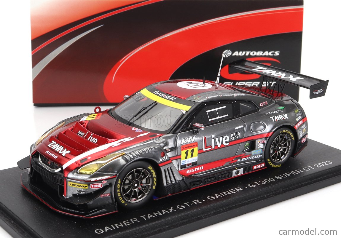 SPARK-MODEL SGT072 Scale 1/43 | NISSAN GT-R NISMO TEAM GAINER 