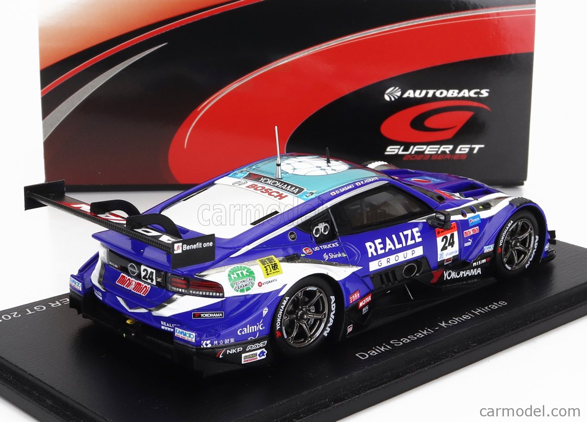 NISSAN - TYPE Z TEAM REALIZE ADVAN KONDO RACING N 24 GT500 CLASS SUPER GT  2023 D.SASAKI - K.HIRATE