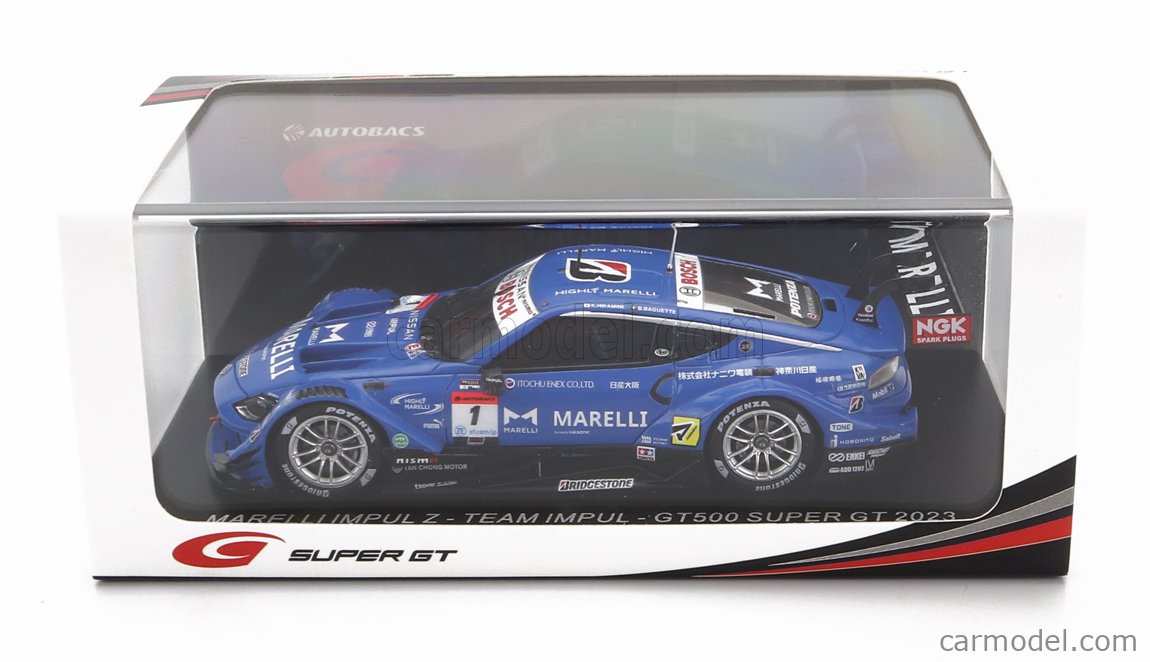 NISSAN - TYPE Z TEAM MARELLI IMPUL N 1 GT500 CLASS SUPER GT 2023 K.HIRAMINE  - B.BAGUETTE