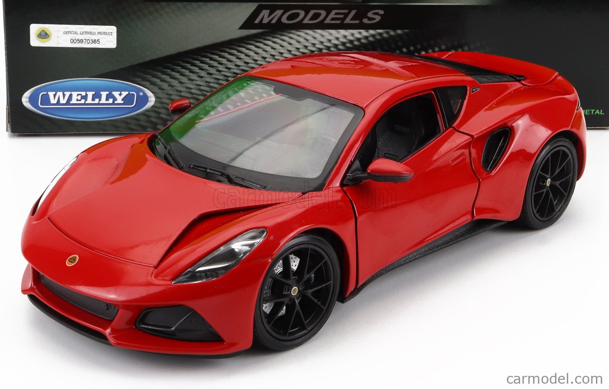 WELLY WE24115R Scale 1/24 LOTUS EMIRA 2021 RED