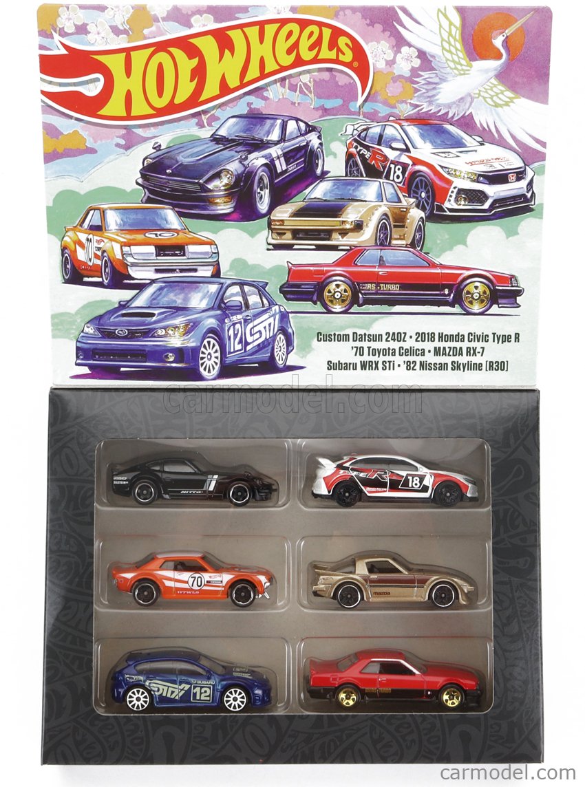Adesivi Waterslide Per Hot Wheels – Honda Civic SI 1999, Scala 1:64, Made USA