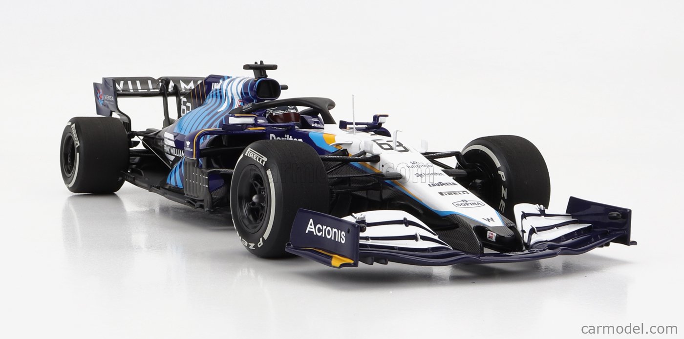 MINICHAMPS 147212263 Scale 1/18 | WILLIAMS F1 FW43B MERCEDES M12 EQ ...