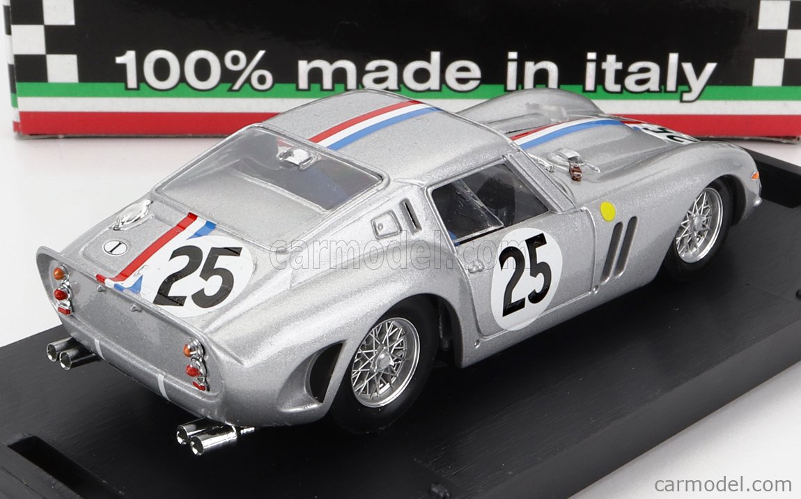 BBR-MODELS BBR1846C-VET Scale 1/18 | FERRARI 250 GTO 3.0L V12 TEAM NORTH AMERICAN RACING N.A.R.T