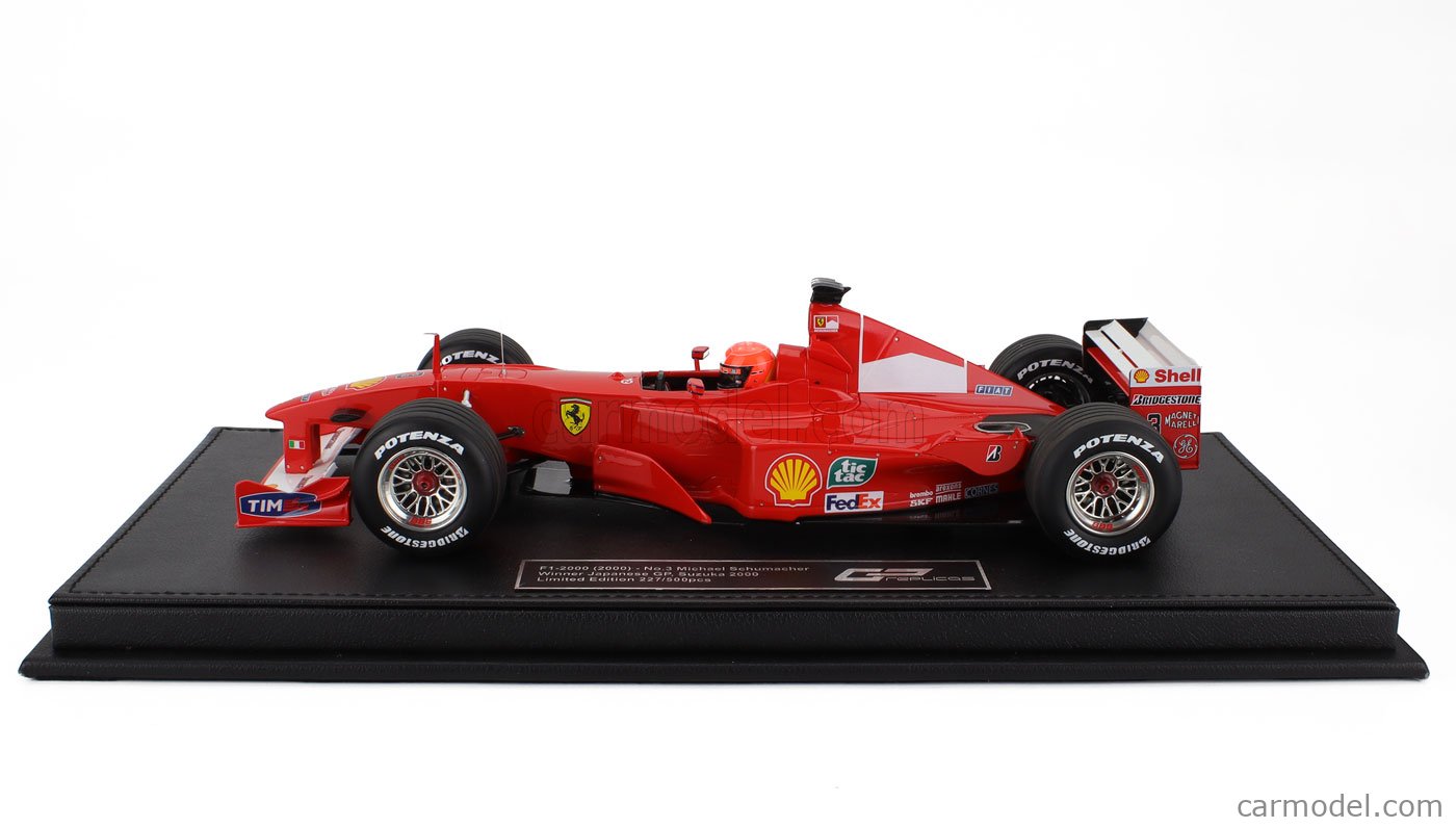 GP-REPLICAS GP167CWD Scale 1/18 | FERRARI F1 F2000 N 3 WORLD GP-REPLICAS GP167CWD Scale 1/18 | FERRARI F1 F2000 N 3 WORLD