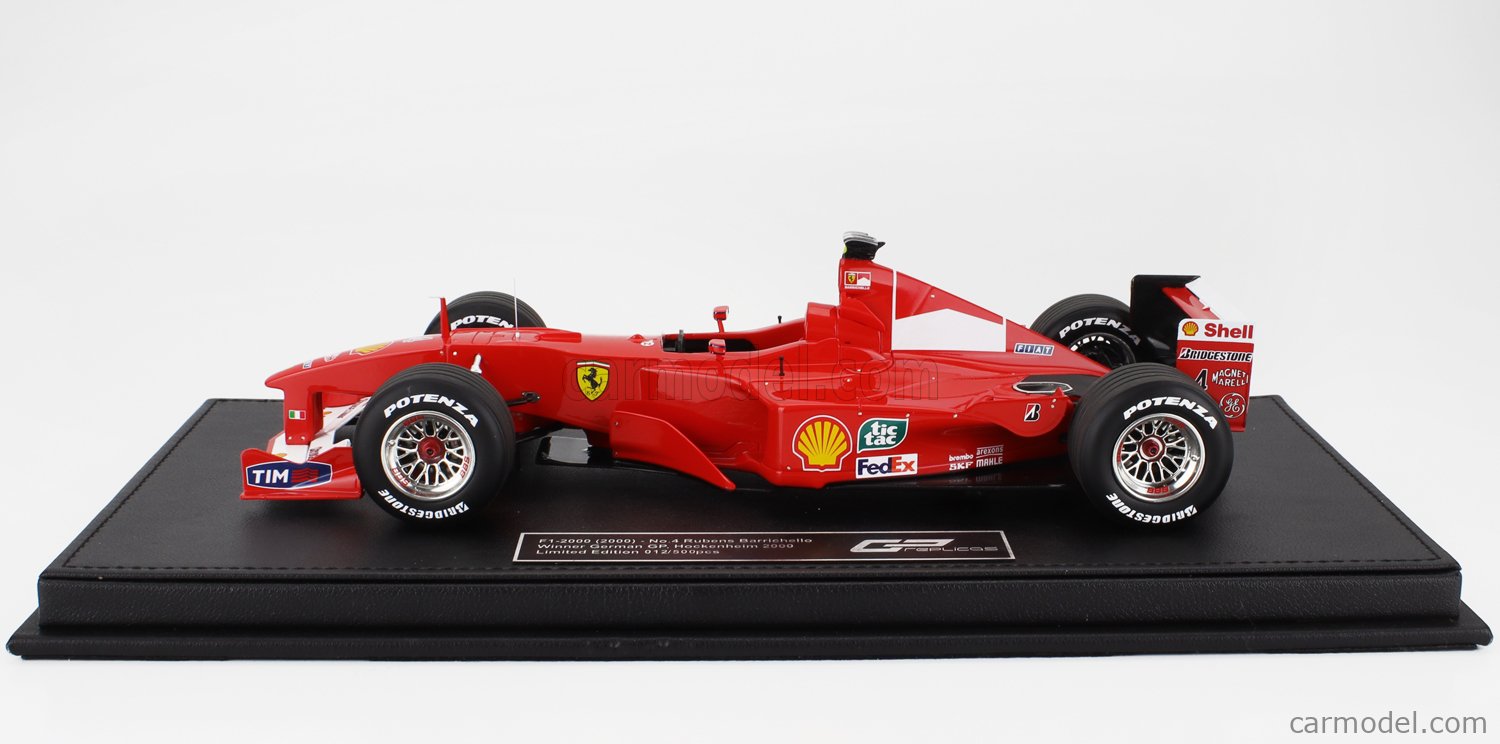GP-REPLICAS GP167B Scale 1/18 | FERRARI F1 F2000 N 4 WINNER