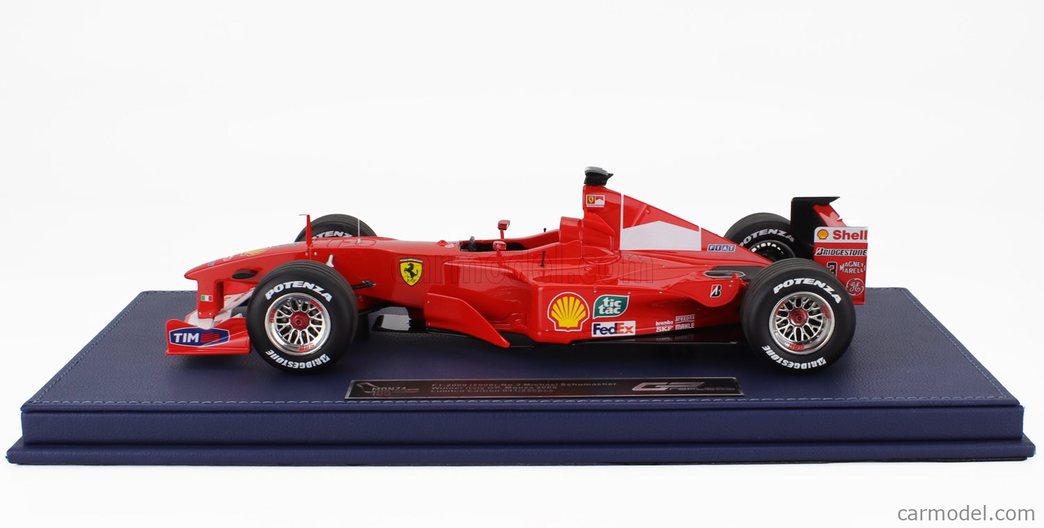 GP-REPLICAS GPMZ06 Scale 1/18 | FERRARI F1 F2000 N 3 WORLD