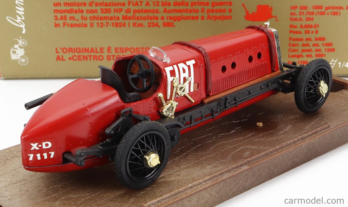 Fiat Mefistofele, 100 anni dal record assoluto di velocità ad Arpajon