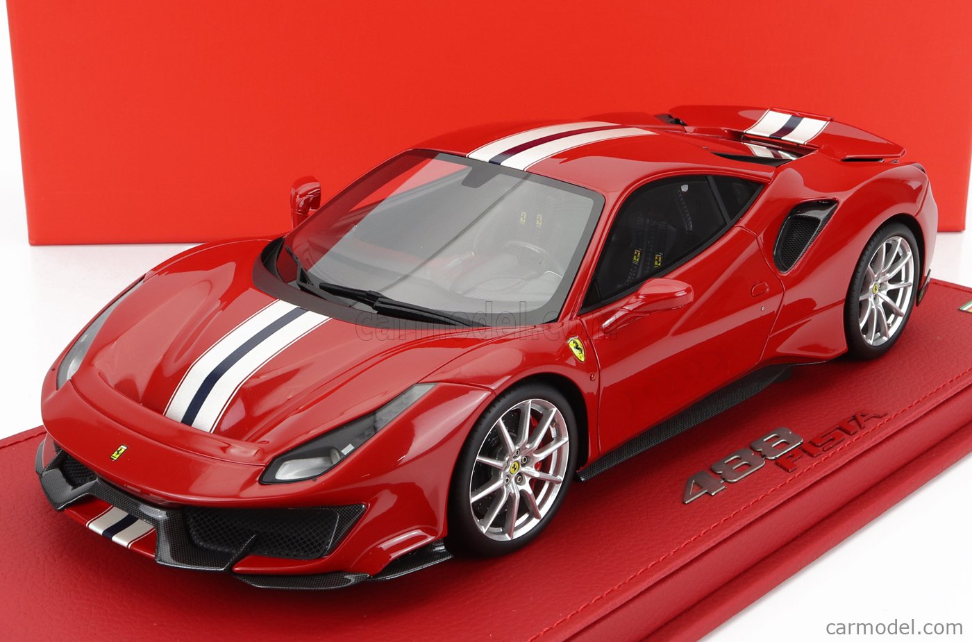 BBR-MODELS P18145A1 Scala 1/18 | FERRARI 488 PISTA 2018 ROSSO