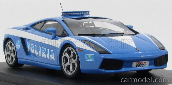 Modèle Réduit Lamborghini Gallardo Police - Burago échelle 1:43, Occasion