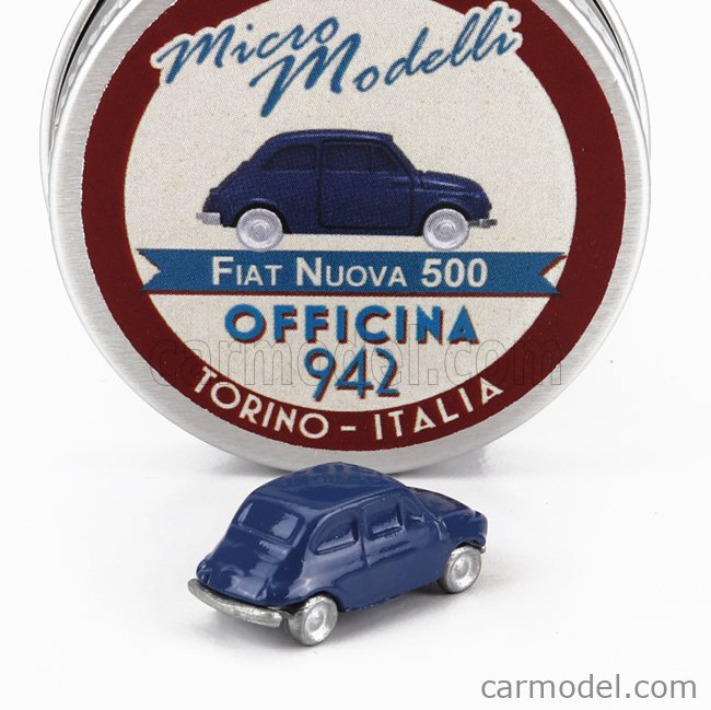 OFFICINA-942 ARTM04B Echelle 1/160  FIAT NUOVA 500 1957 BLUE