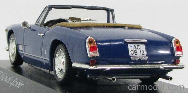 Minichamps 1/43 Maserati 3500 GT Vignale Spider Bleue – Miniature De Collection