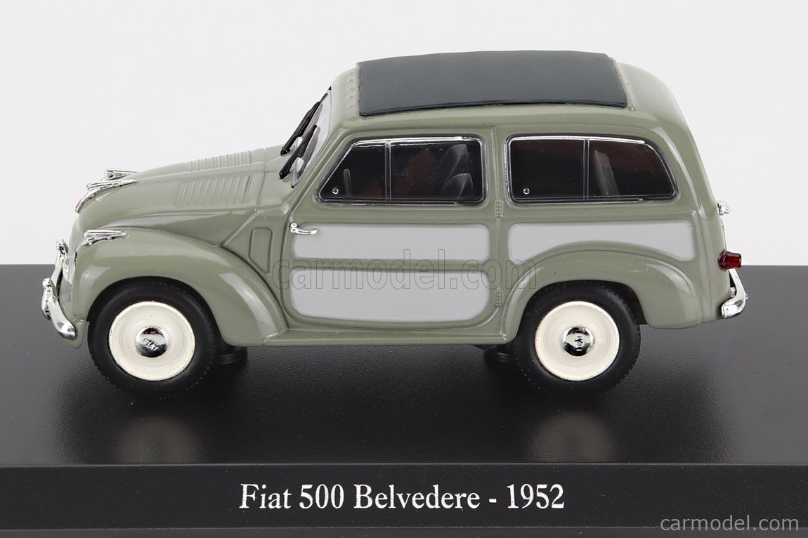 EDICOLA FIATSTORY007 Scale 1/43  FIAT 500 BELVEDERE 1952 GREY
